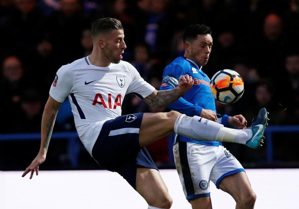  Tottenham may be forced to sell Toby Alderweireld or risk losing him on the cheap next year