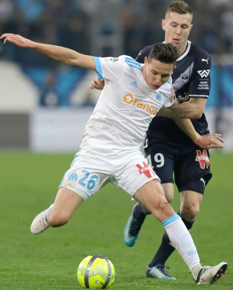  Florian Thauvin found the net for Marseille