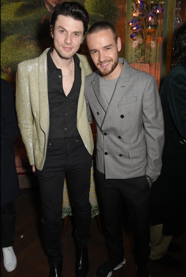  James Bay and Liam Payne attended the Tiffany/Vogue bash