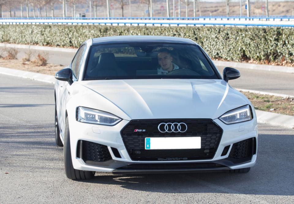  Lucas Vazquez also opts for an Audi with the RS5