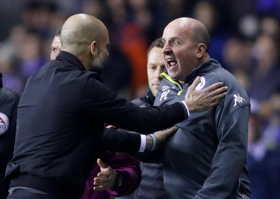  Pep Guardiola's antics were questioned again on Monday night