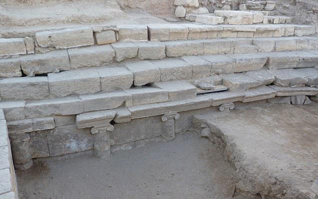  Archaeologists believe this is the site of the 'Gates of Hell', the mythical portal to the underworld in Greek and Roman legend