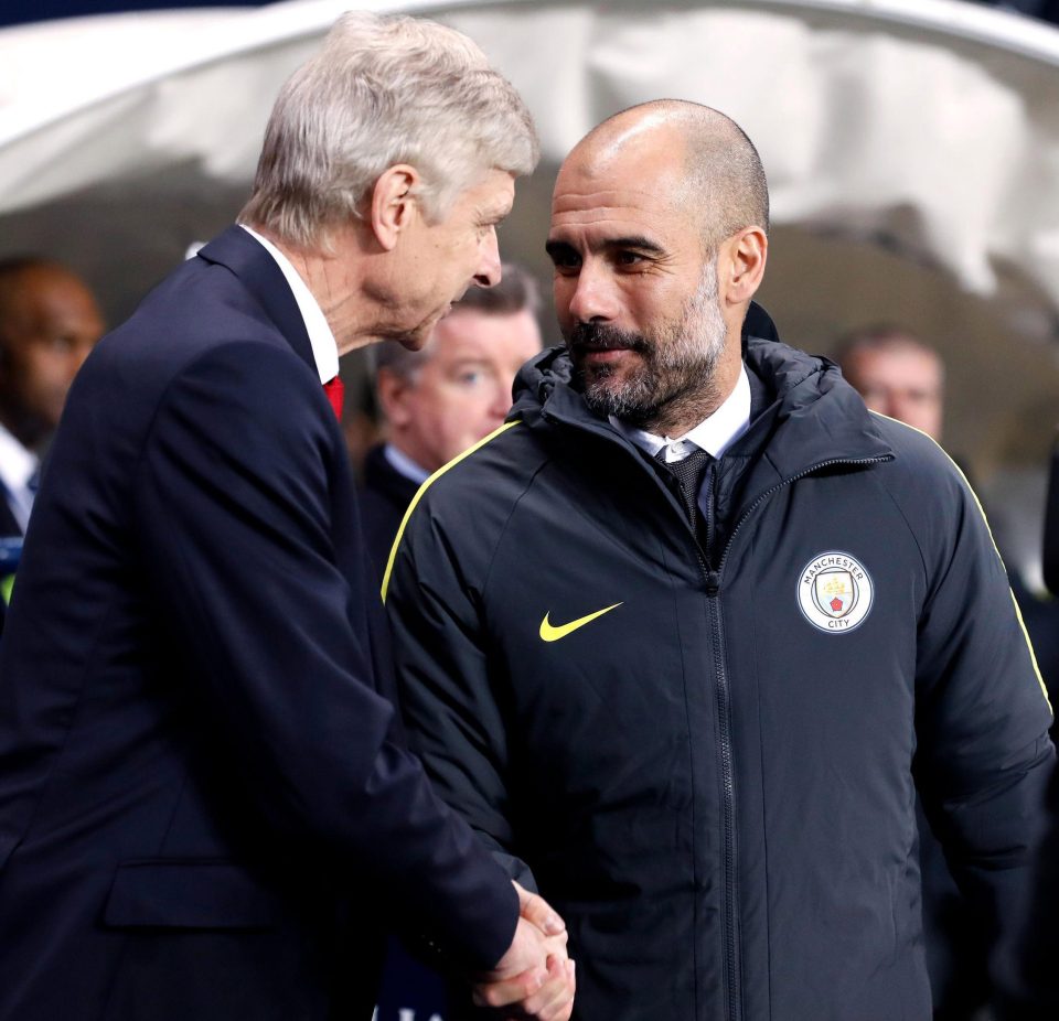  Maybe Pep Guardiola chose this Wembley moment to suggest to Wenger that he calls it a day...