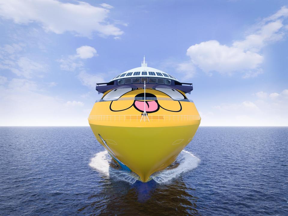  Eye-catching cruise liner Cartoon Network Wave is perfect for families with young children