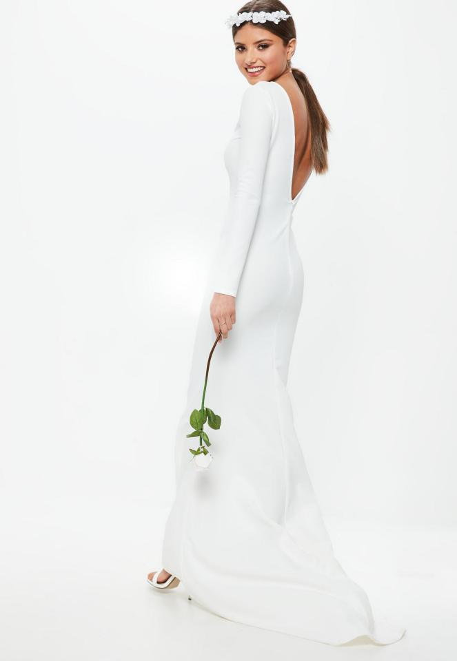  For those who want long sleeves on their wedding gown, there are also options