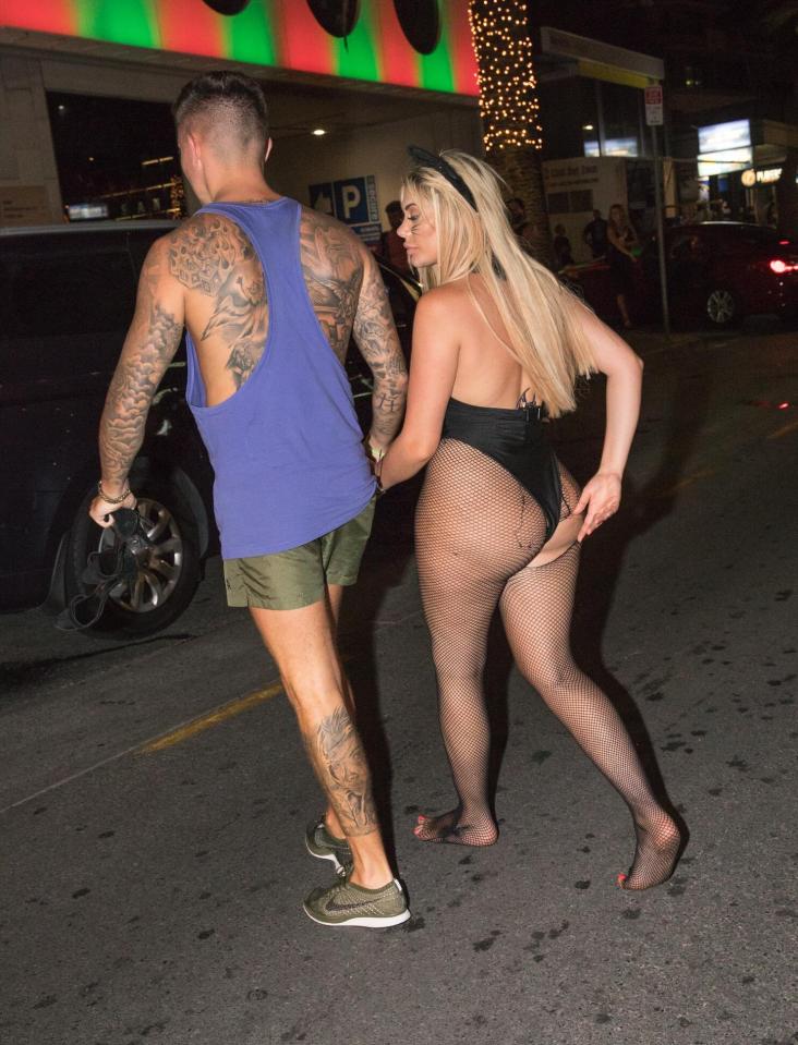  Chloe Ferry and Sam Gowland walked hand in hand