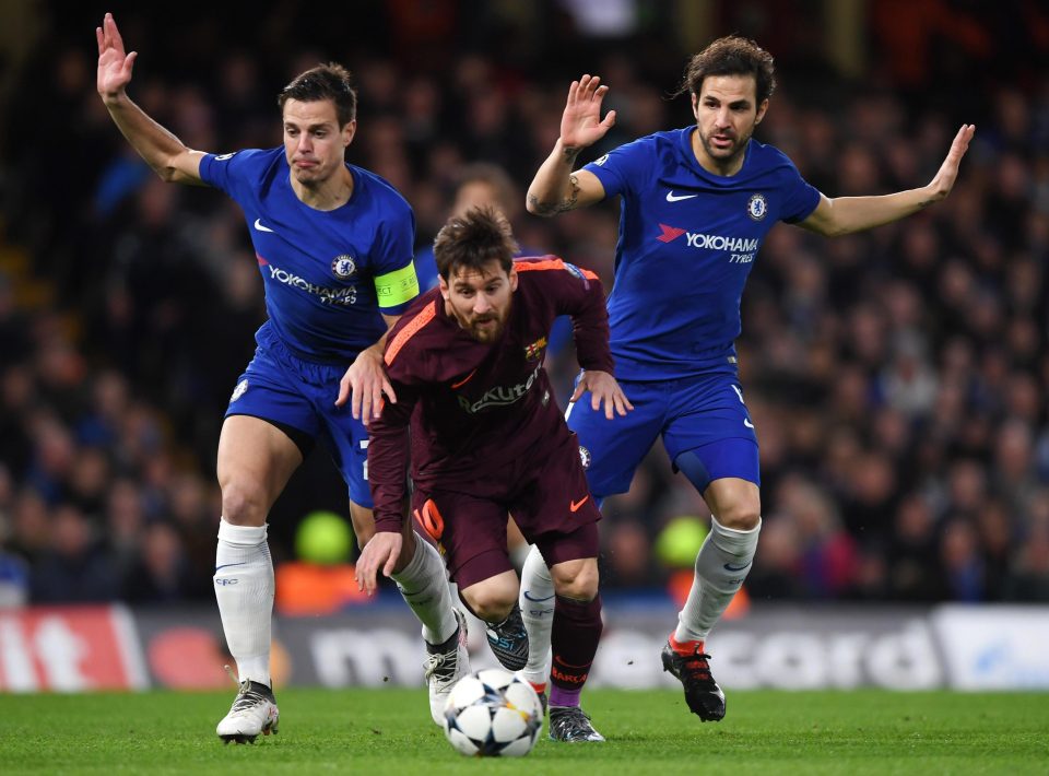  Lionel Messi was barely in the game as Chelsea did an expert marshalling job