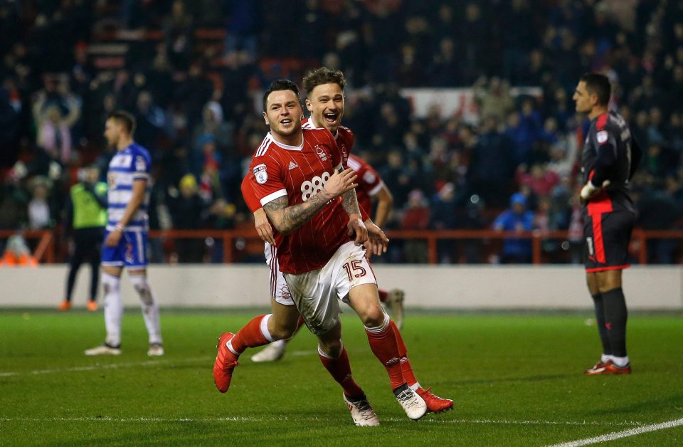 Tomlin struck with just five minutes remaining for Forests first goal since January 20