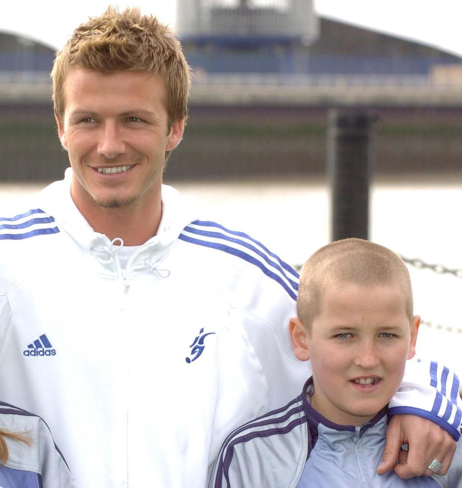  Harry Kane met David Beckham when he was 12-years-old