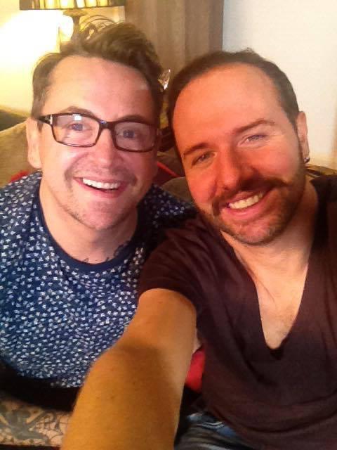  Chris Butland-Steed, right, is leaving the Channel 4 hit show Gogglebox after falling out with Stephen Webb, left