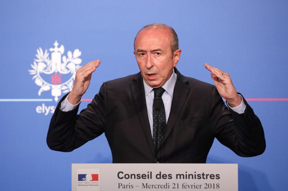  French Interior Minister Gerald Collomb