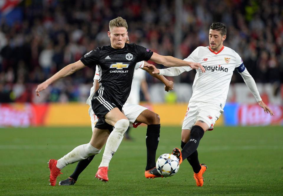  McTominay impressed for his discipline during United's Champions League draw in Seville