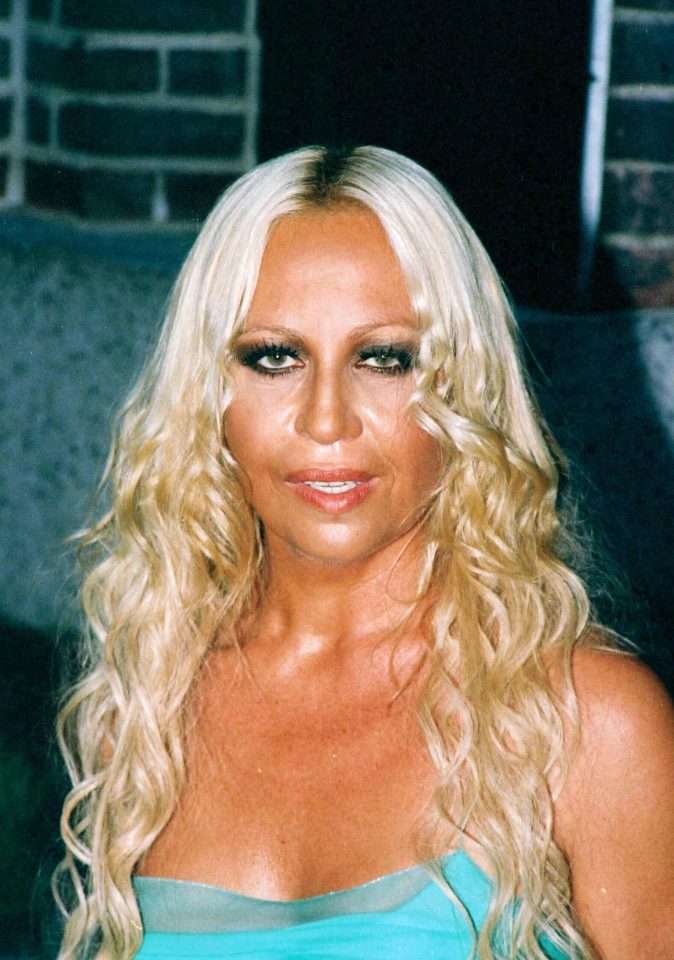  Donatella ditched her straight locks for a curled Baywatch-esque look in 1999