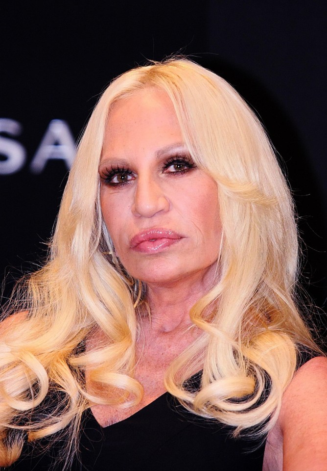 2008 was the year Donatella made a move away from her signature bright tan