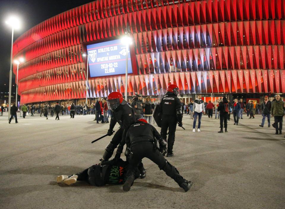  The incidents happened before a ball had even been kicked