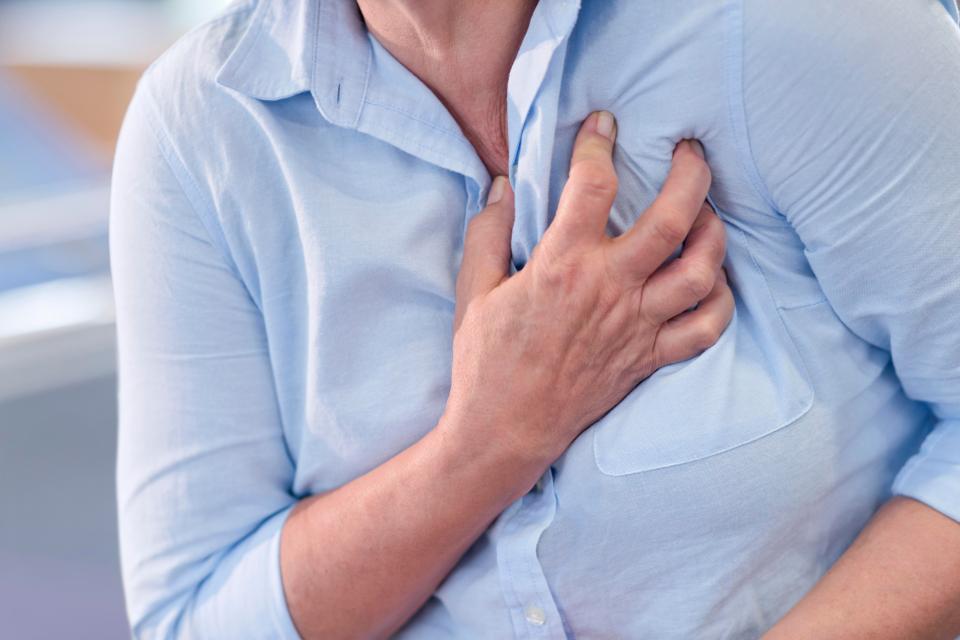  Stress and anxiety can also cause chest pains and shortness of breath