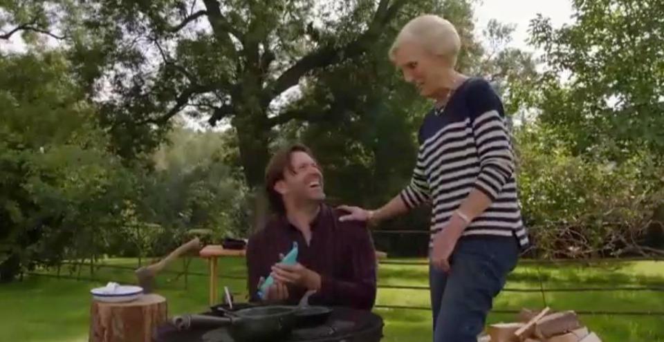  Mary Berry is joined by hunky Swedish chef Niklas Ekstedt on her new BBC One show