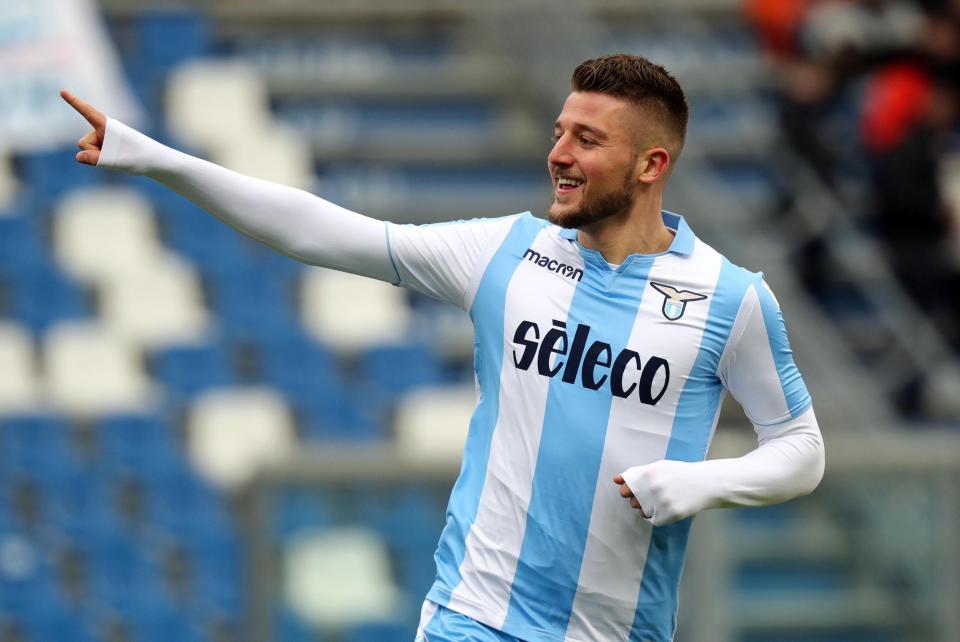  Lazio ace Sergej Milinkovic-Savic is being chased by Real Madrid and Manchester United and City