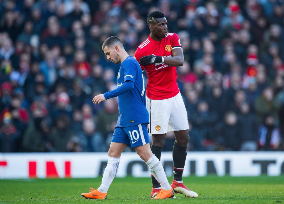  Paul Pogba returned to the starting XI despite a reported 'rift' with Jose Mourinho