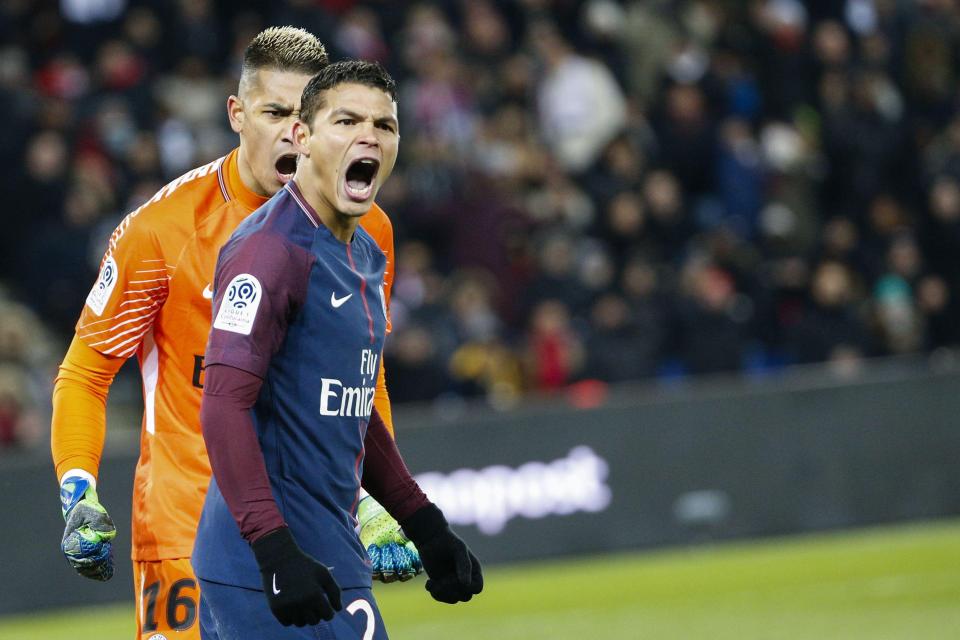  Thiago Silva made the astonishing claims after PSG's 2-0 win against Marseile