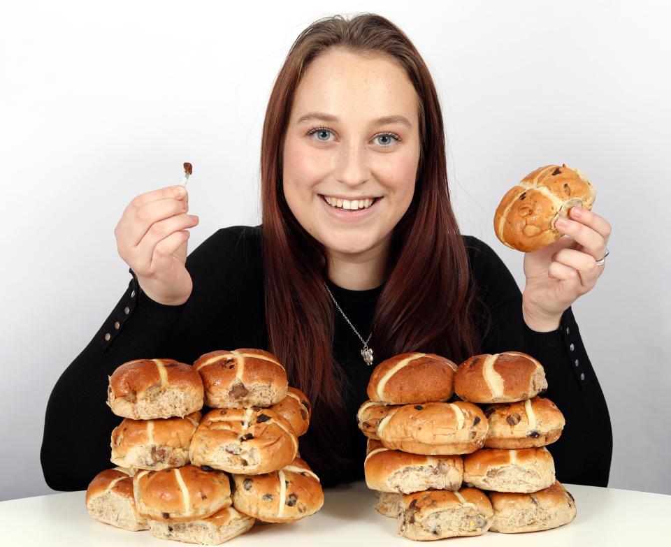  Sun woman Jess Lester has counted the number of raisins in the big supermakets' hot cross buns to reveal which is the currant champion