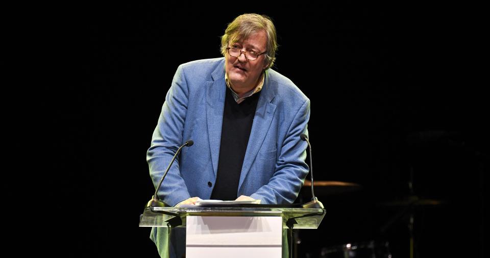  Stephen Fry returned to work yesterday for the first time since revealing his been battle with prostate cancer