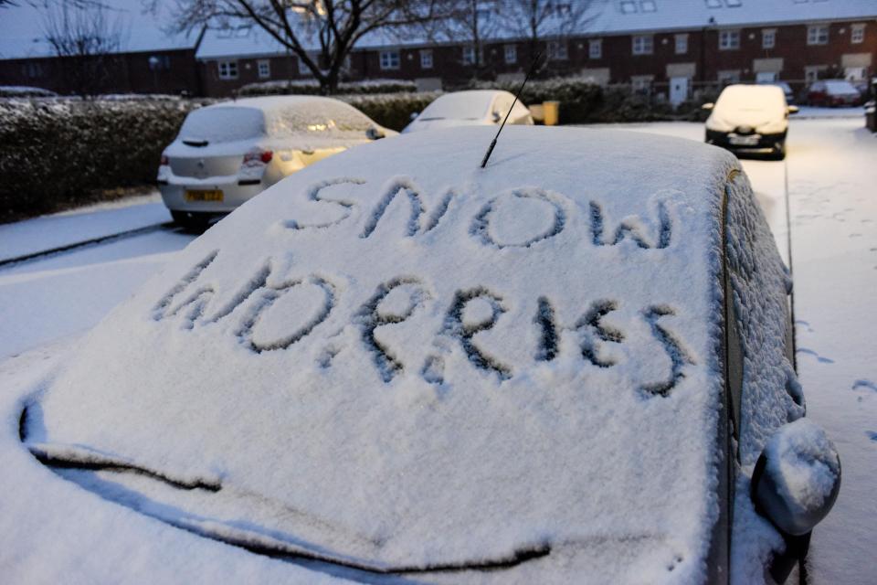  Driving in the snow is tricky enough but there are strict laws that could trip up motorists