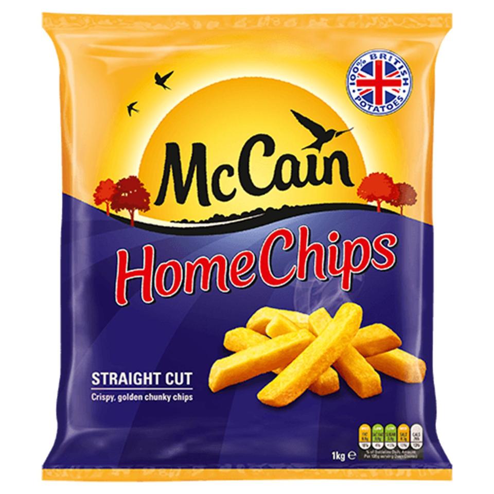  You can pick up a back of McCain's oven chips for £1 at Asda