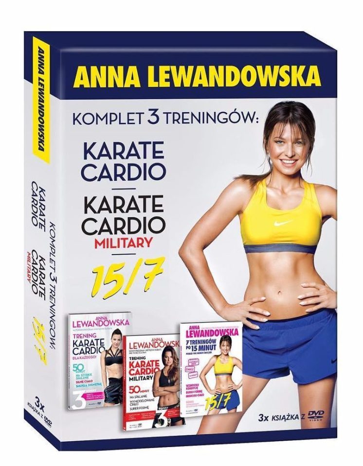  Anna Lewandowska has released her own DVD based on a karate workout