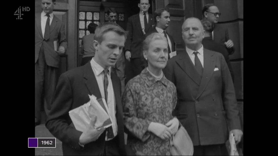 Sir Oswald, right, and Lady Diana, centre who were Max Mosley's parents his father was thought to a be fascist