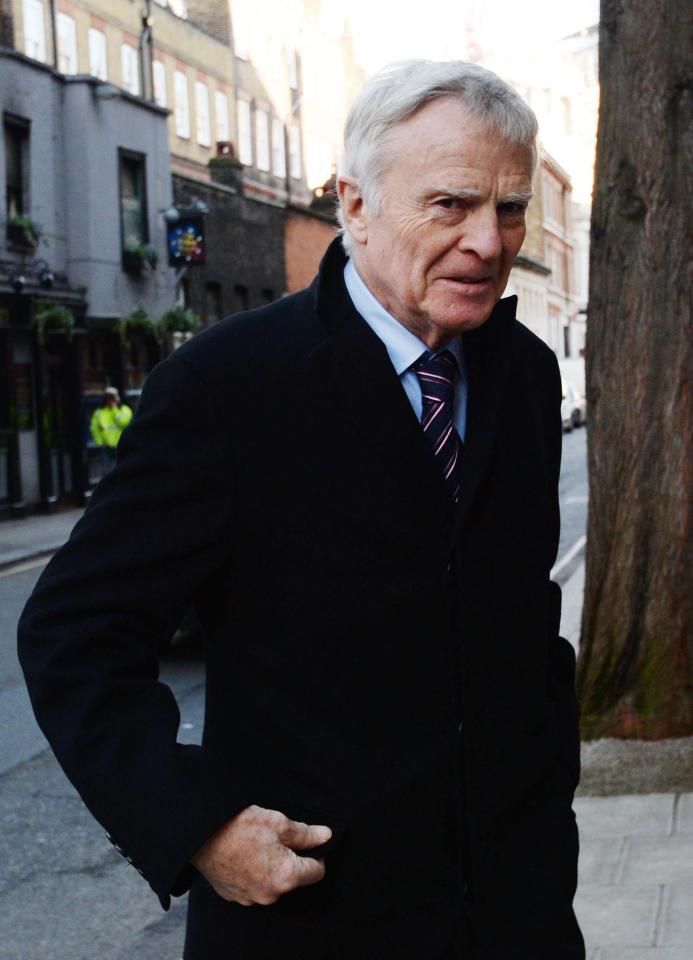  Max Mosley won a landmark case against the News of the World in 2008 over the infamous orgy case