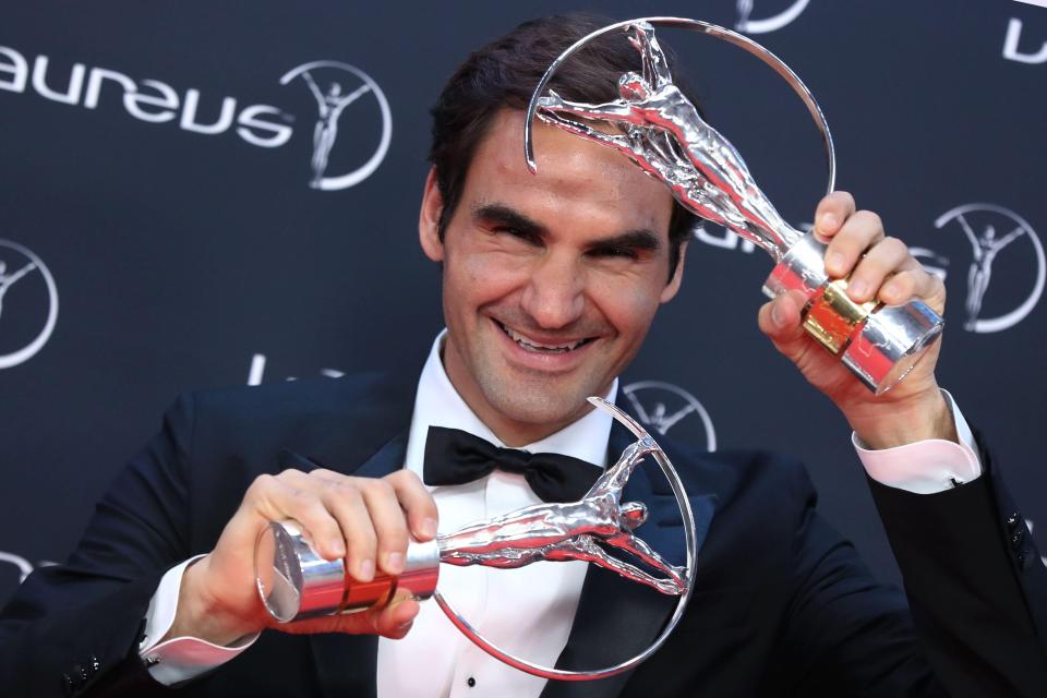  Roger Federer won the Laureus Sportsman of the Year award