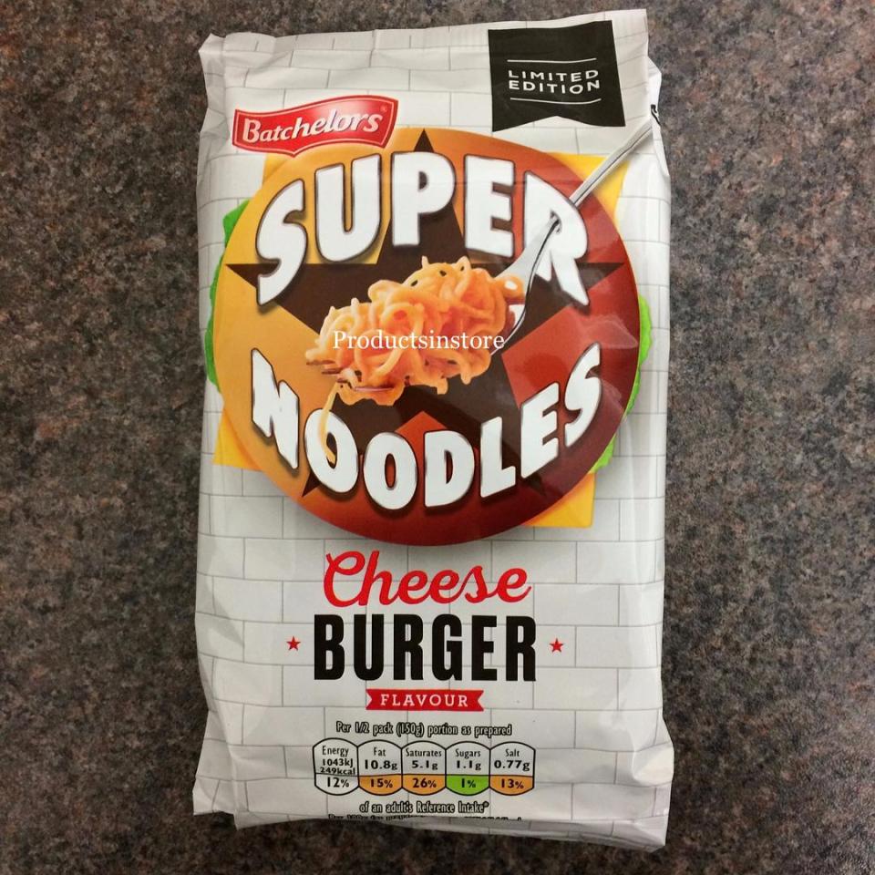  The limited edition noodles are available from Asda for 75p