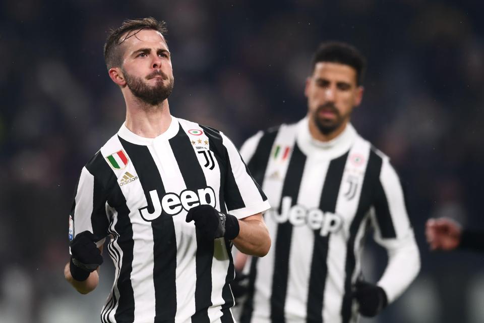  Earlier in the evening Miralem Pjanic proved to be the match-winner for Juventus as they reached the Italian Cup final