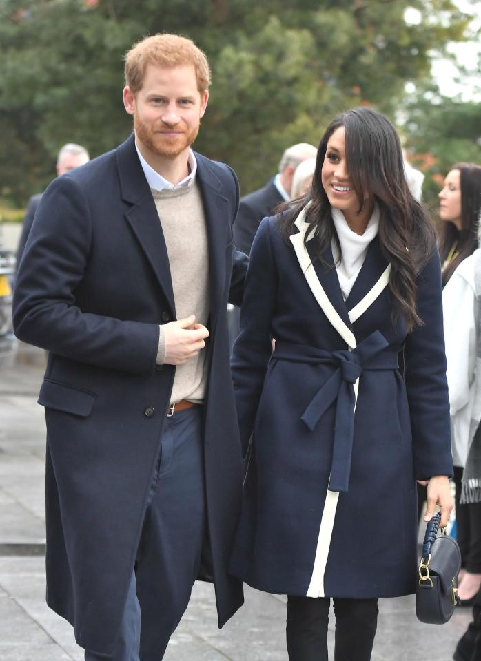  Meghan wore a chic J. Crew coat on her visit to Birmingham