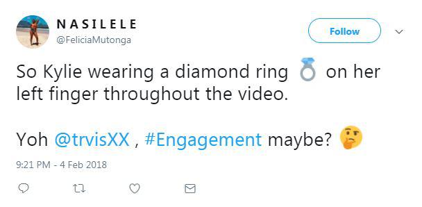  Fans immediately wondered if Kylie was engaged