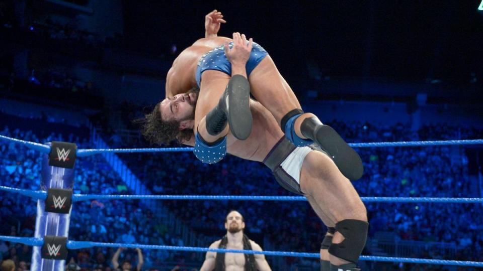  Rusev launches Bobby Roode but his victim recovered to win a decent match