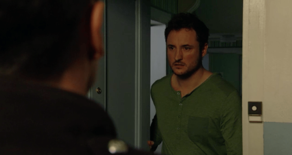  Martin looked devastated at Stacey's actions and still hasn't realised that Hayley is in on the scheme