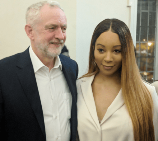  Munroe Bergdorf was recruited to advise Labour's equalities chief on LGBT issues and posed with Jeremy Corbyn