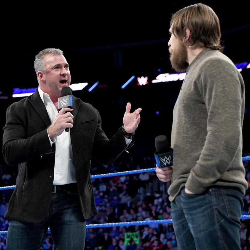  Shane McMahon and Daniel Bryan exchanged words after two weeks of no action