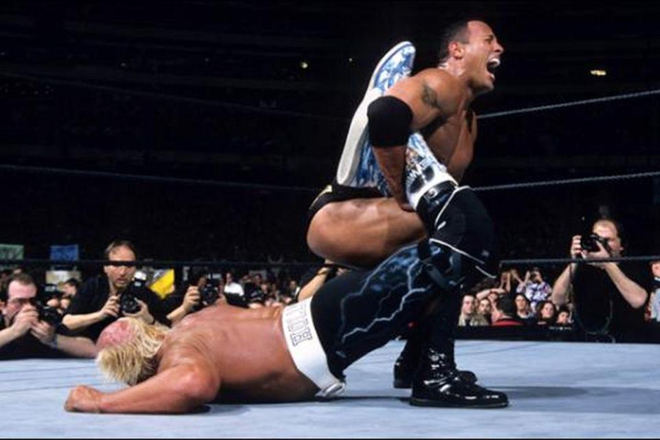  The Rock v Hulk Hogan is the first match on our list of the most important in WWE history