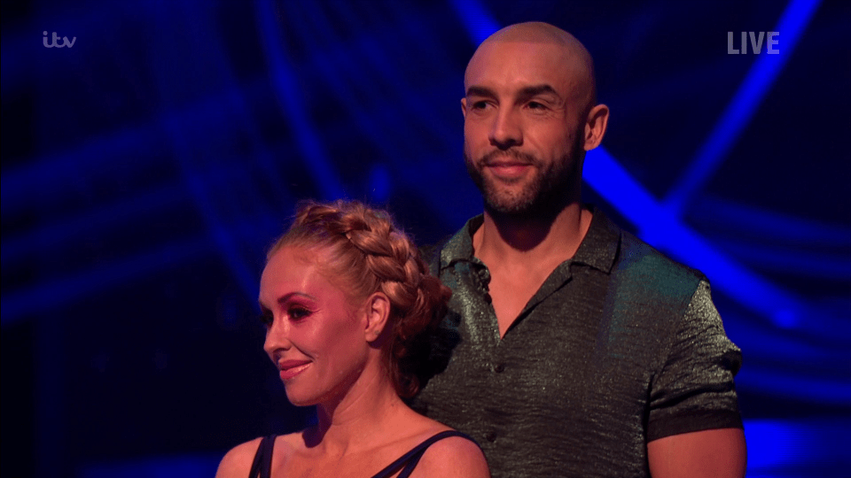  Alex Beresford has been eliminated from Dancing on Ice