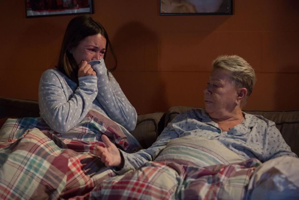  EastEnders: Having claimed that Kat is dead, Mo continues the lie, telling Stacey that her cousin’s body is being brought back from Ireland