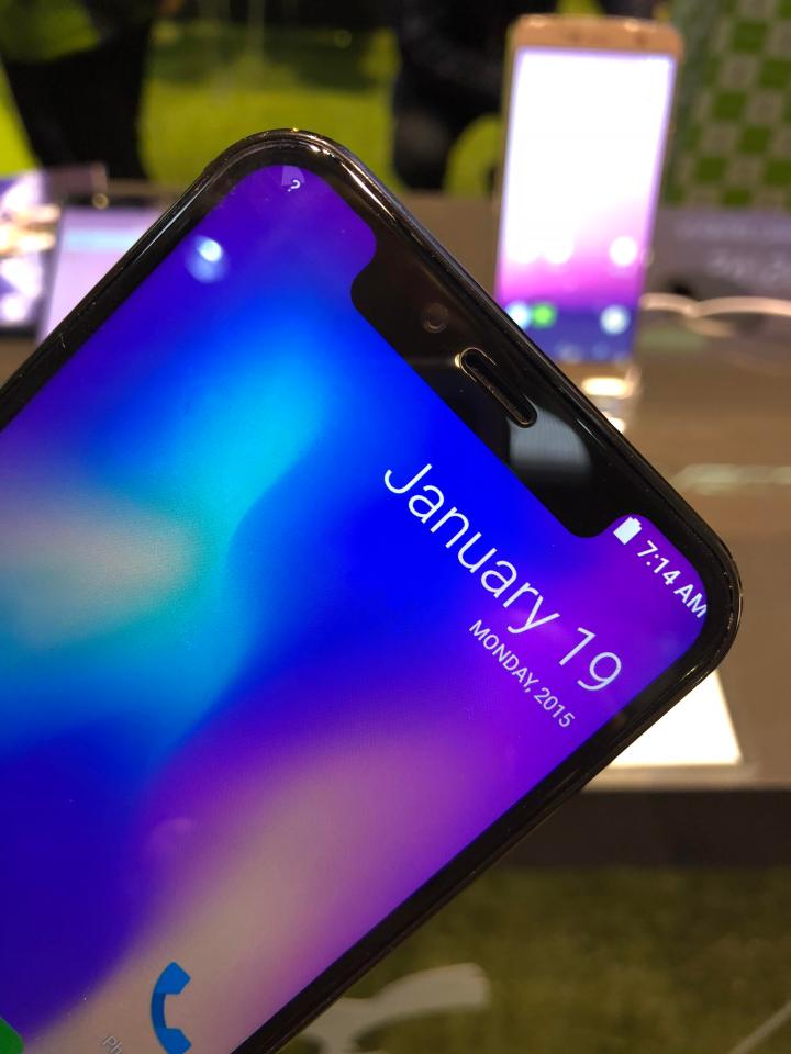  The Leagoo S9 caused a storm at MWC over its iPhone X-style aesthetics