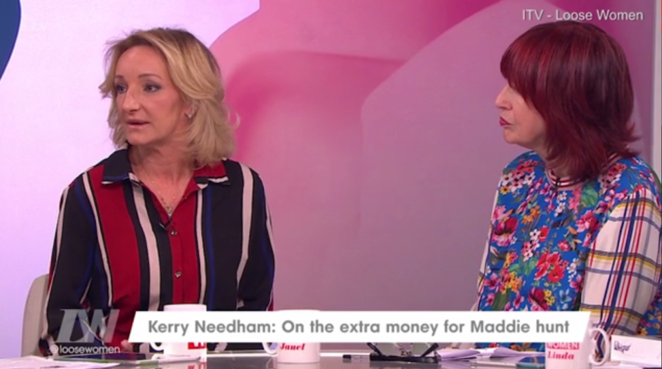  The 43-year-old told the panel she had not received a 'fraction' of what the McCann family have received