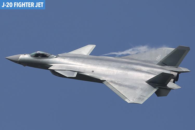  The J-20 is equipped with two separate engine systems and is 'invisible' to radar