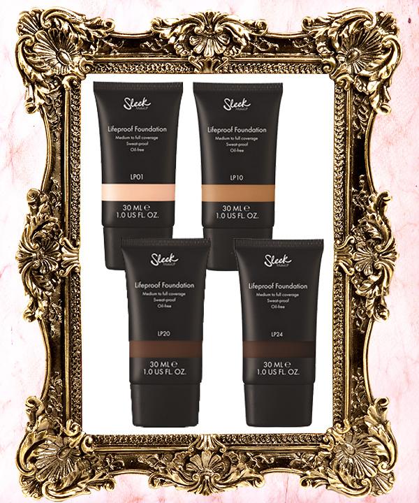  There are 24 shades in Sleek's new foundation range - truly something for everyone