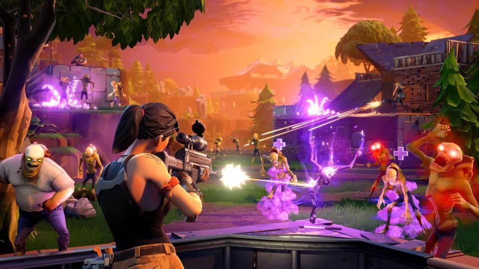  Play Fortnite Save the World (aka Zombie mode, aka not Battle Royale) to get used to the controls