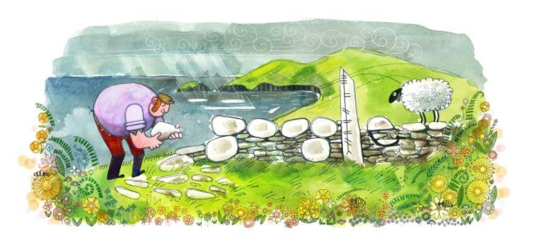  Ross Stewart's Google Doodle for St Patrick's Day