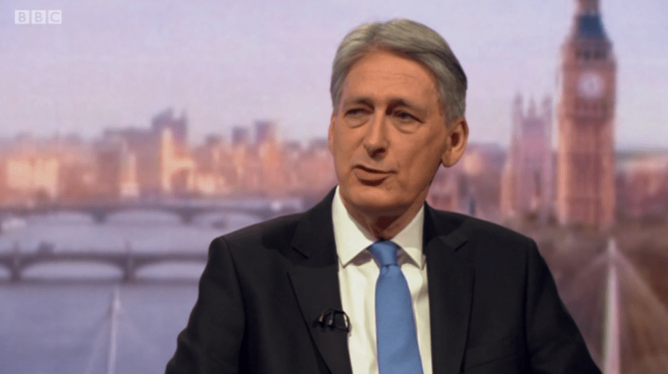  Philip Hammond said all donations given to the party were well checked out